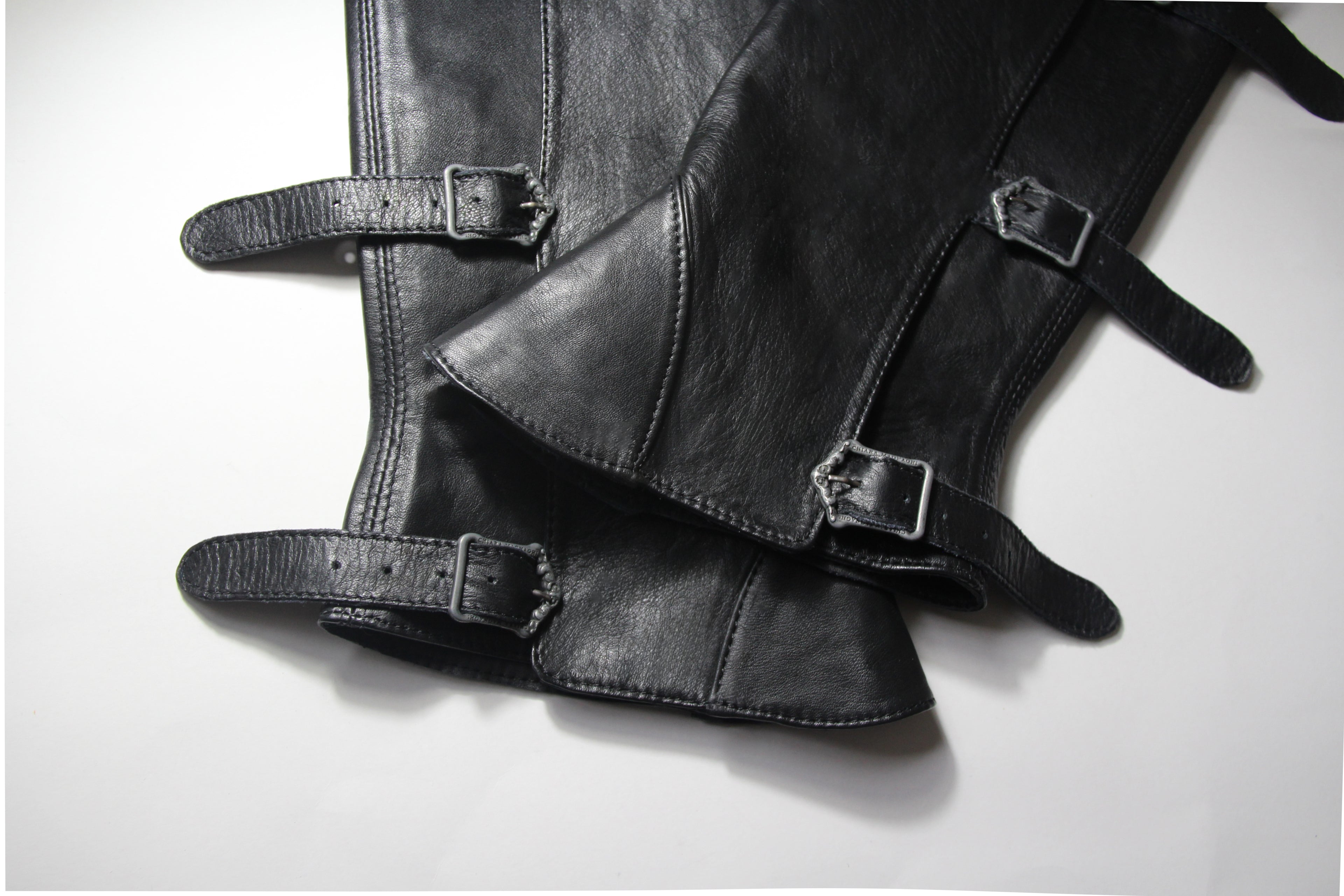Leather Leg Gaiters