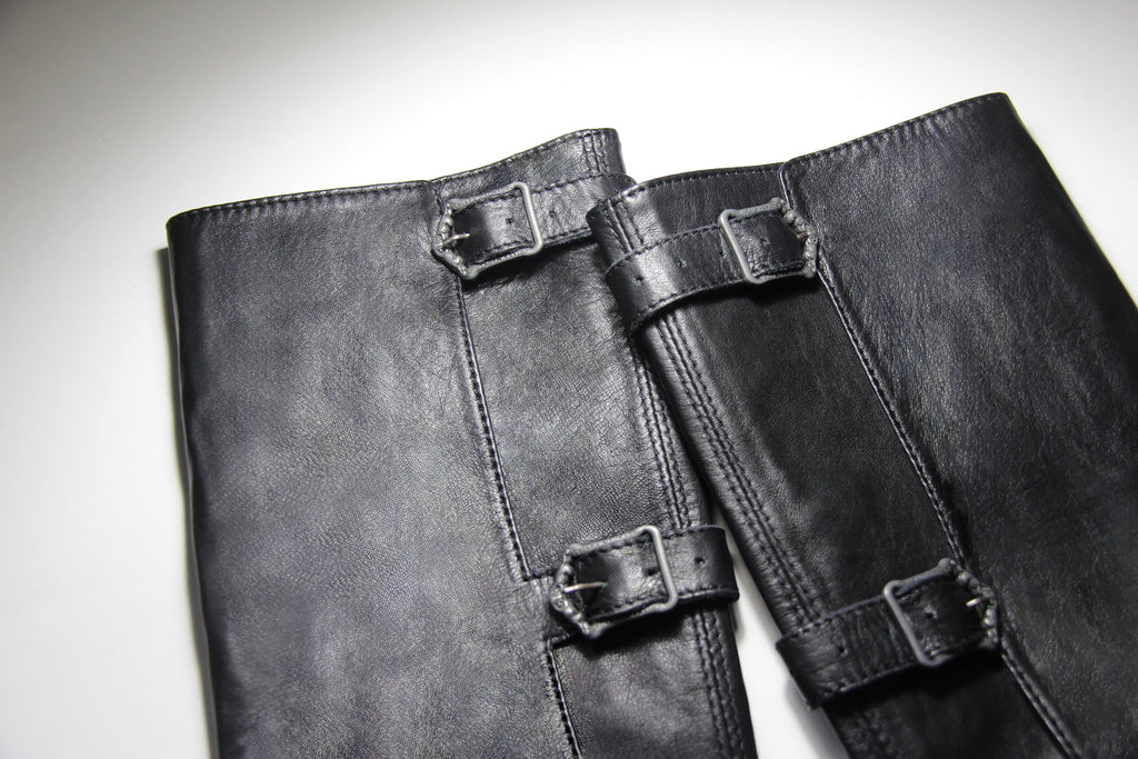 Leather Leg Gaiters